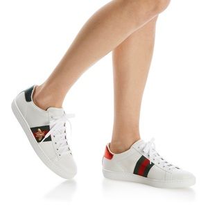 Gucci Women’s Ace Embroidered Sneakers; size 7.5